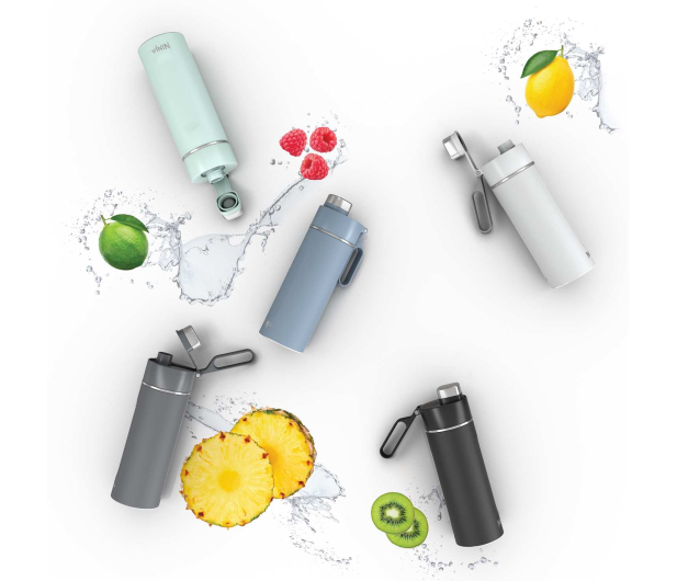 Ninja Butelka na napoje gazowane Thirsti miętowy 700ml DW2401EUUKM - 1286332 - zdjęcie 4